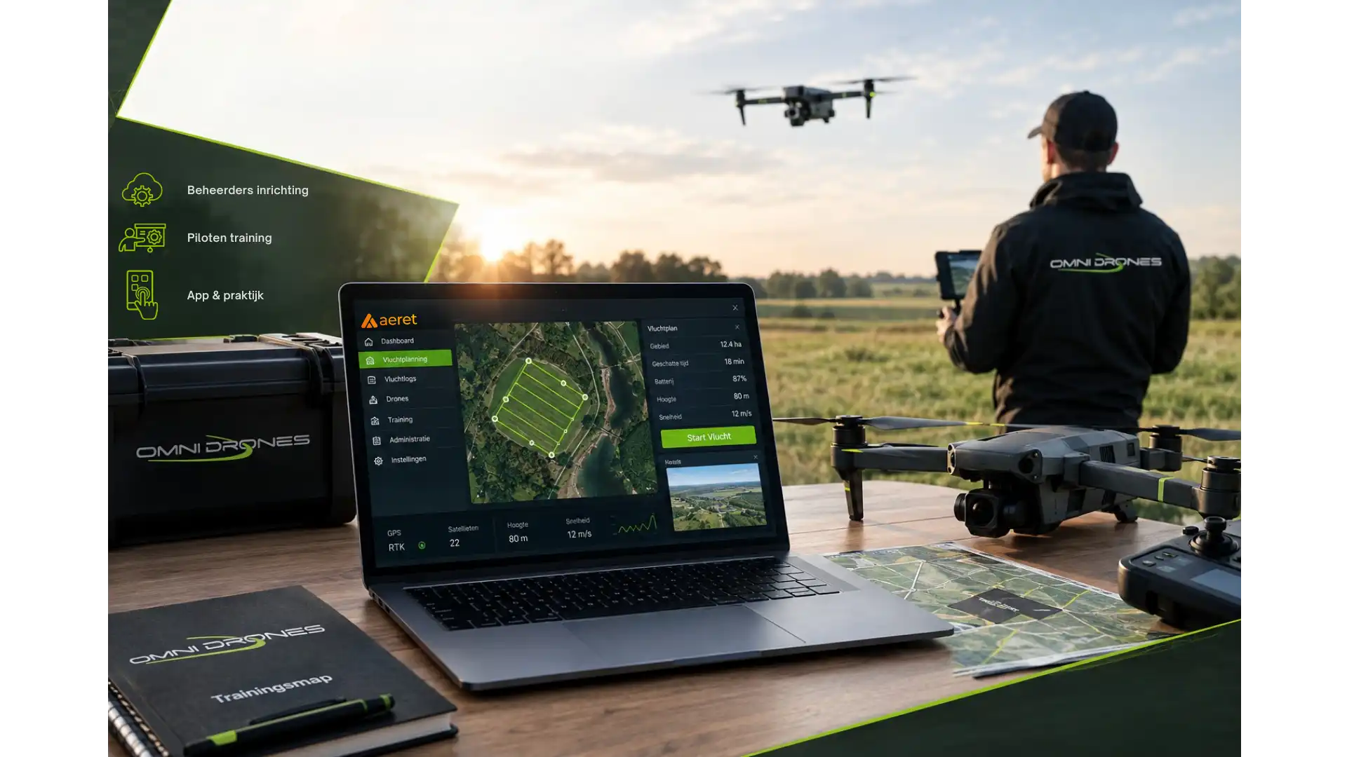 Aeret Software - Complete Training Beheerders & Piloten (6 uur)